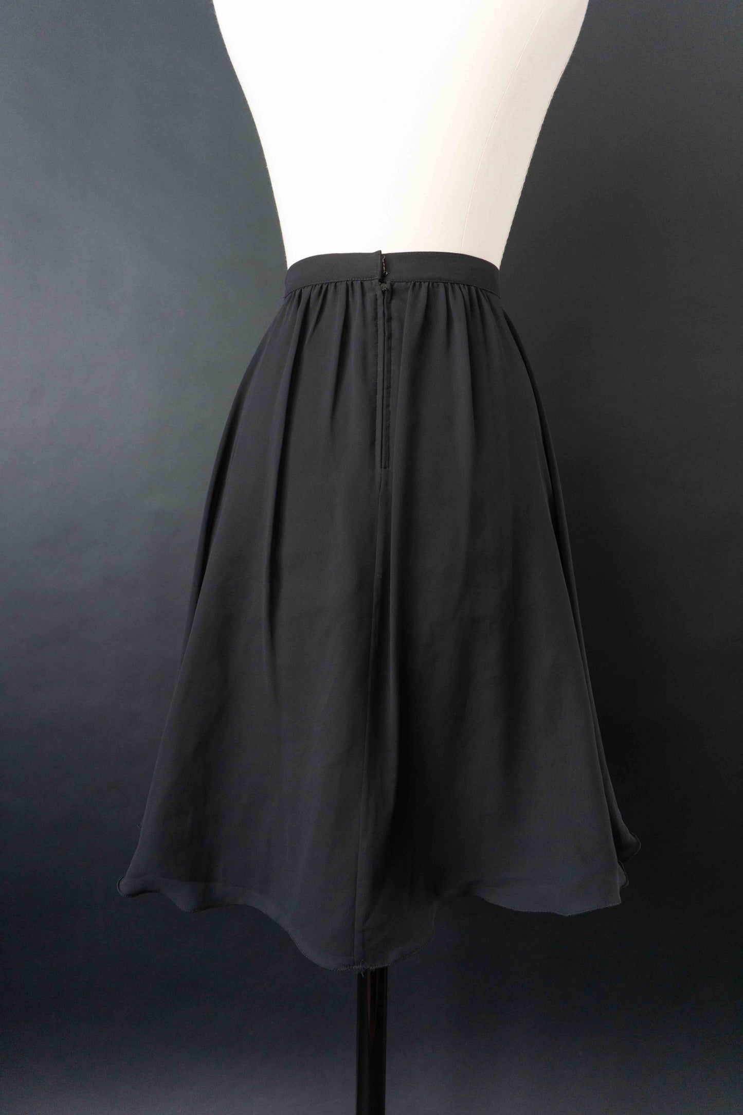 Vintage witchy Tellerrock, Schwarz, S–M theplaincircle vintage
