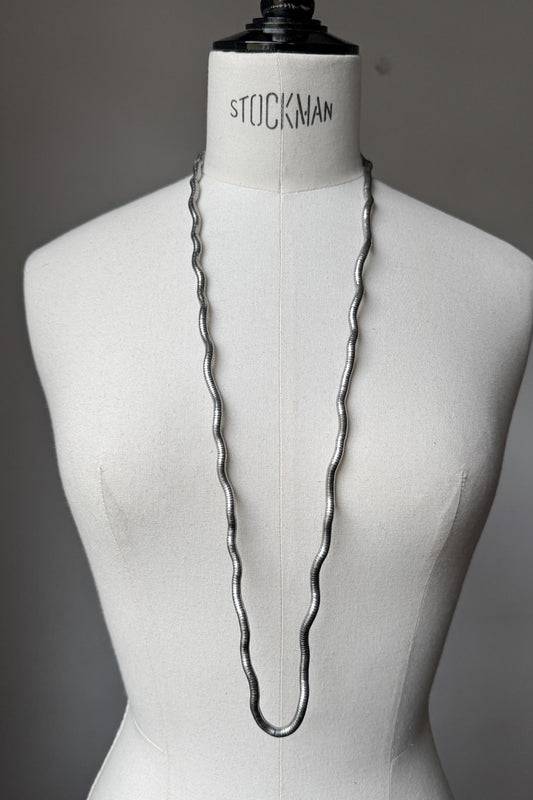Vintage Snake Chain, minimalistisch, silber theplaincircle vintage