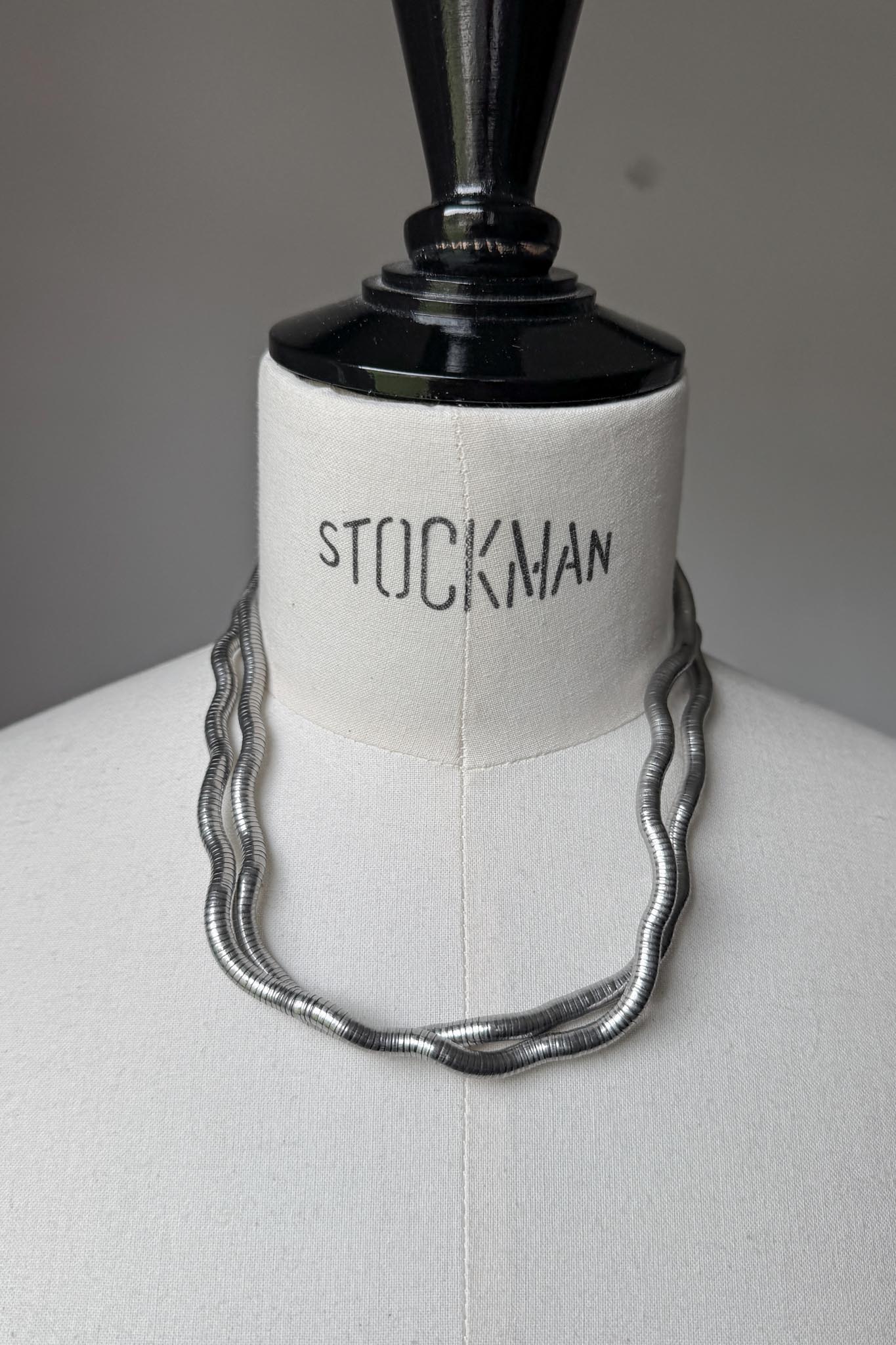 Vintage Snake Chain, minimalistisch, silber theplaincircle vintage