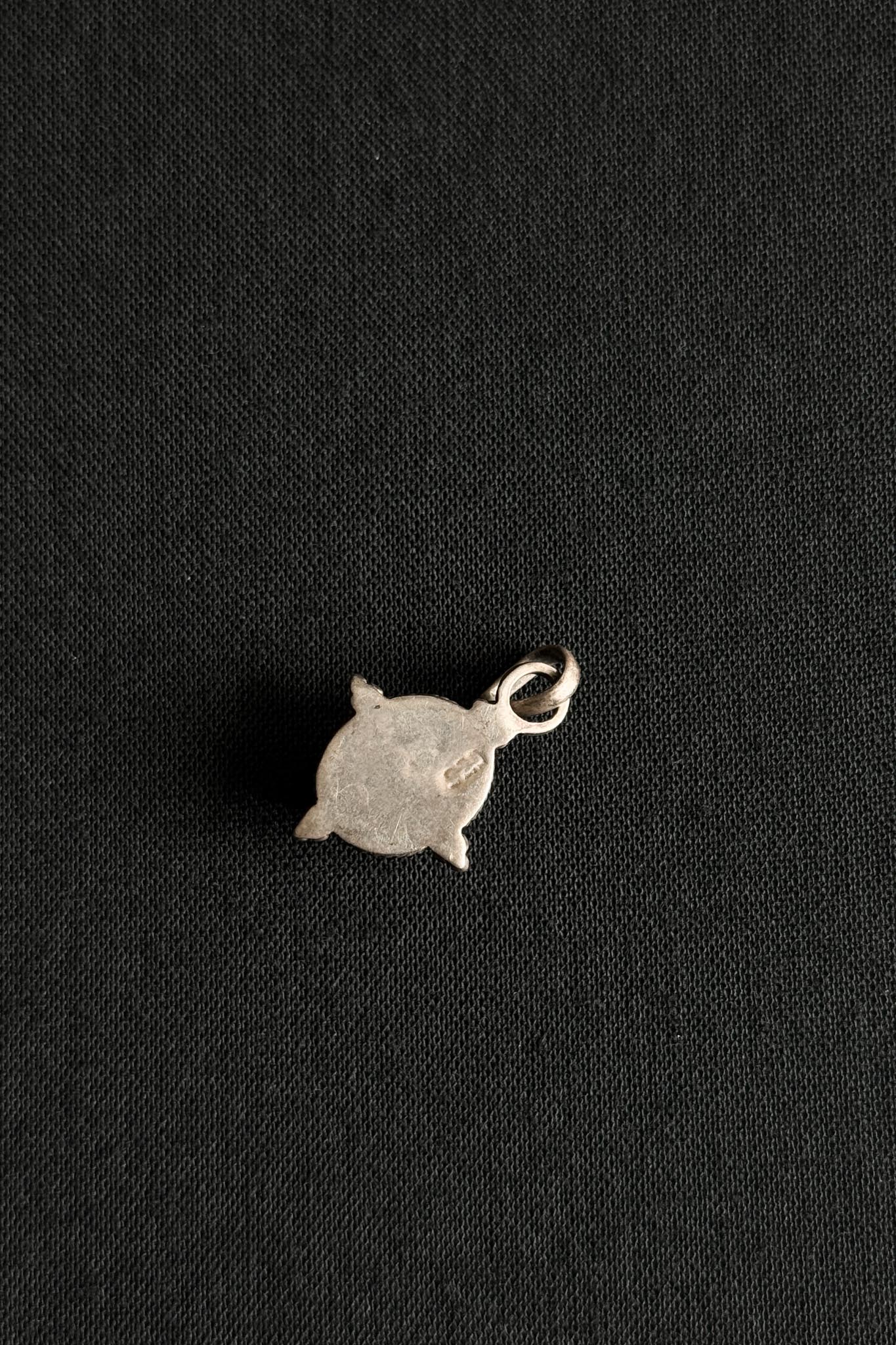 925 Sterling Silber Anhänger mit Onyx – Witchy Folklore Charm theplaincircle vintage