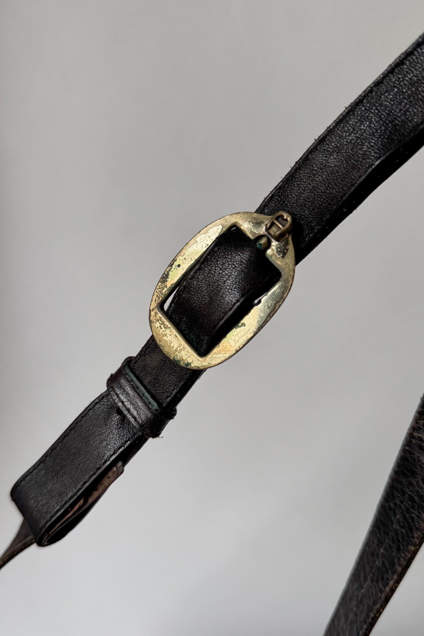 Vintage Aigner Ledertasche Schwarz – Zeitloser Klassiker mit Patina theplaincircle vintage