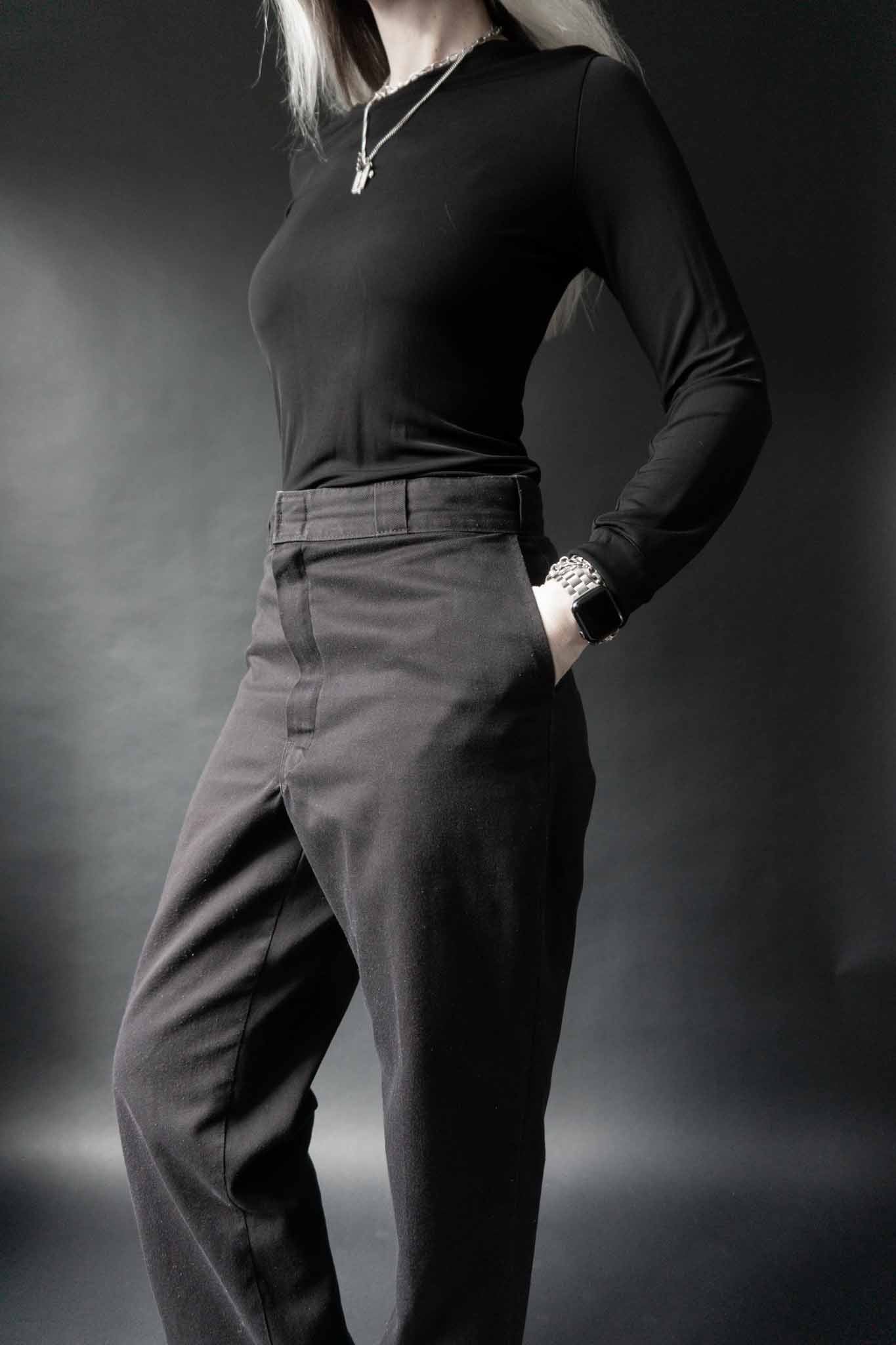 Vintage Dickies Chino Hose Medium Größe in klassischem Schnitt