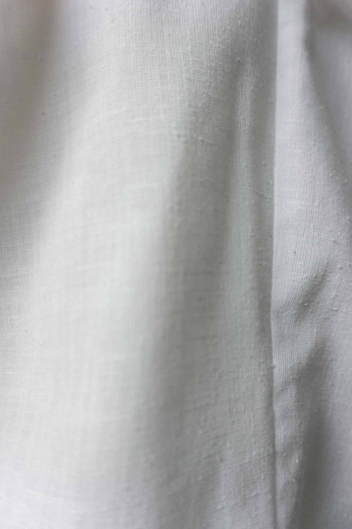 Weiße Vintage Bluse mit Spitze und Rüschen