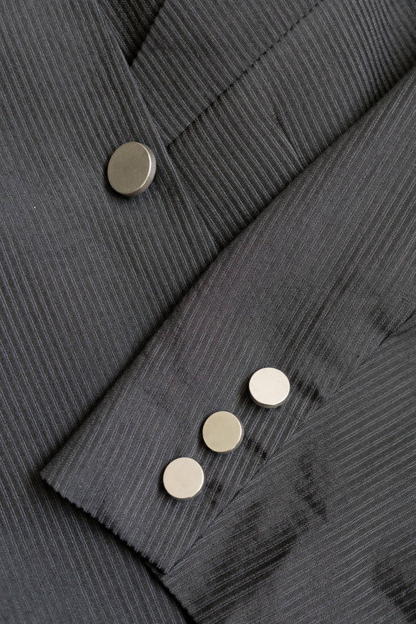 Doris Hartwich Blazer Vintage 90s Schwarz Baumwolle Oversized