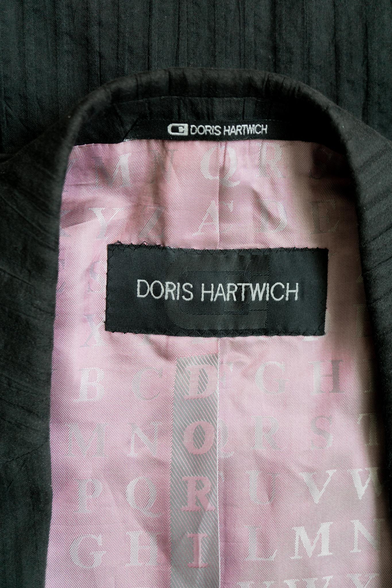 Doris Hartwich Blazer 90s Oversized Anthrazit Baumwolle