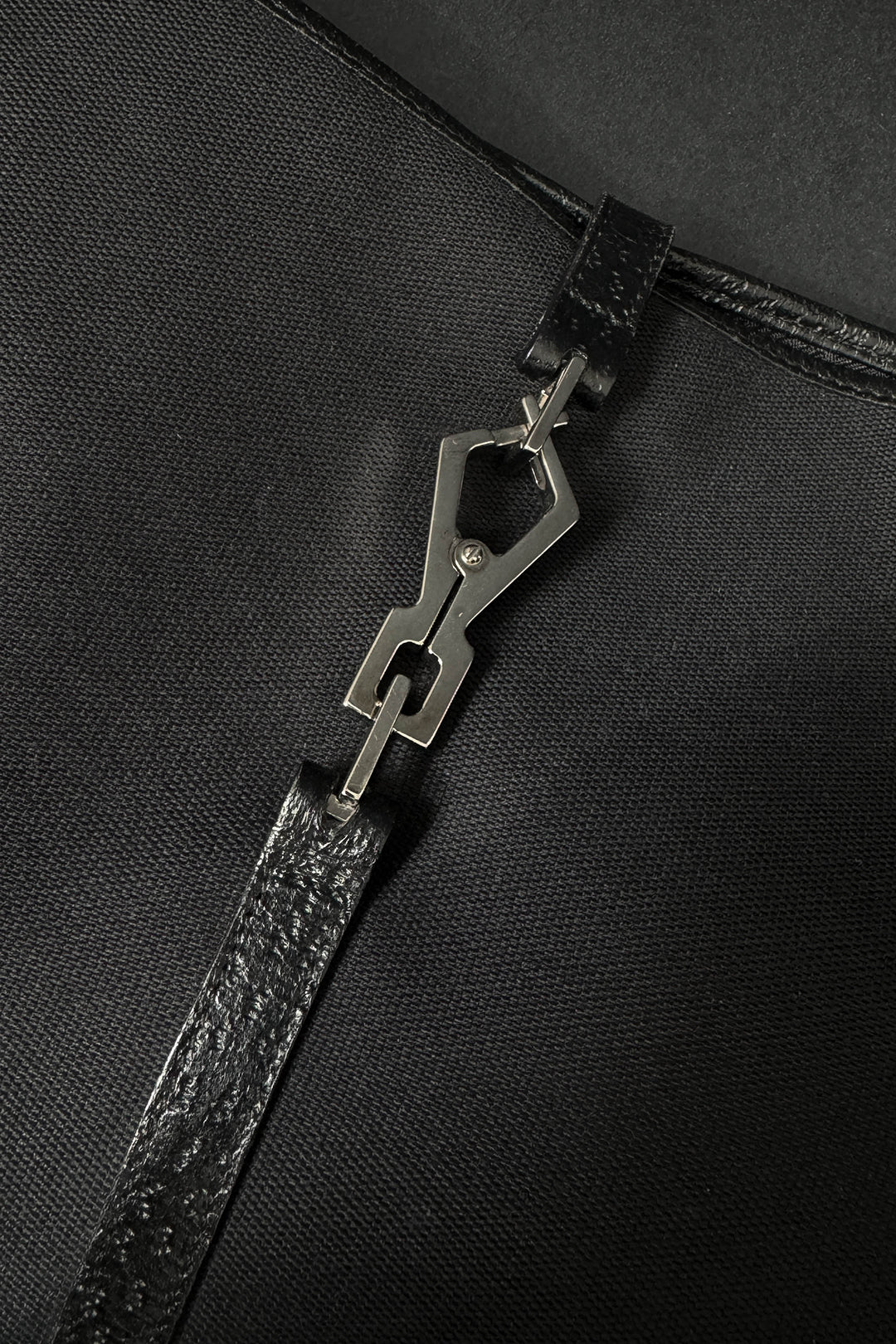 Gucci Jackie Bag in Schwarz mit Bambusgriff & silberfarbener Hardware – Vintage Designer Tasche