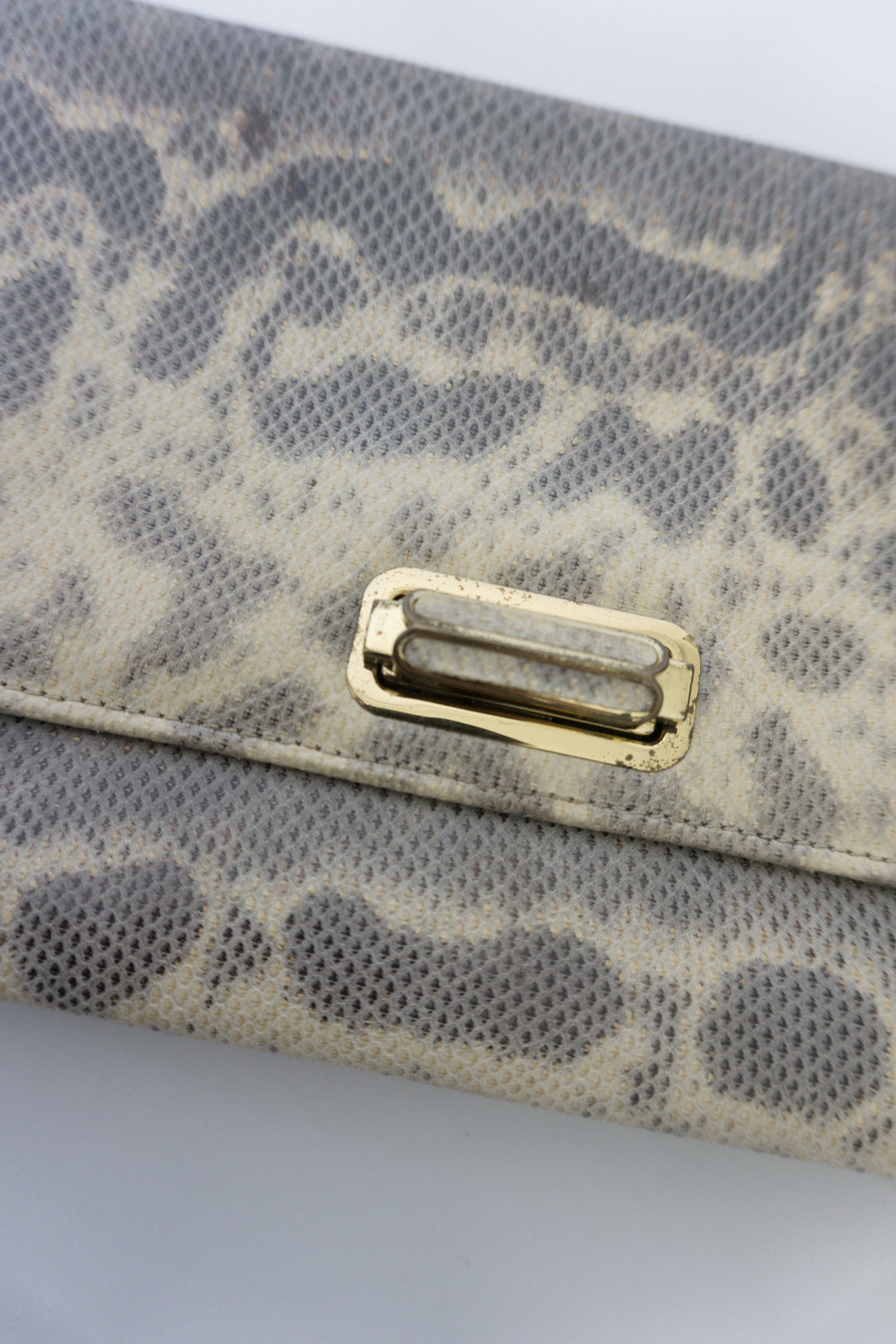 Bag crocodile cream