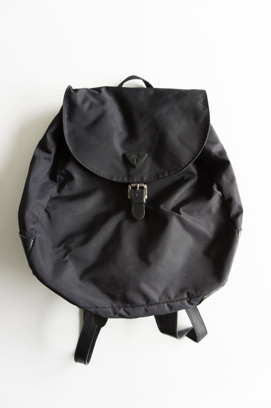 Joop Backpack Black Nylon Leather