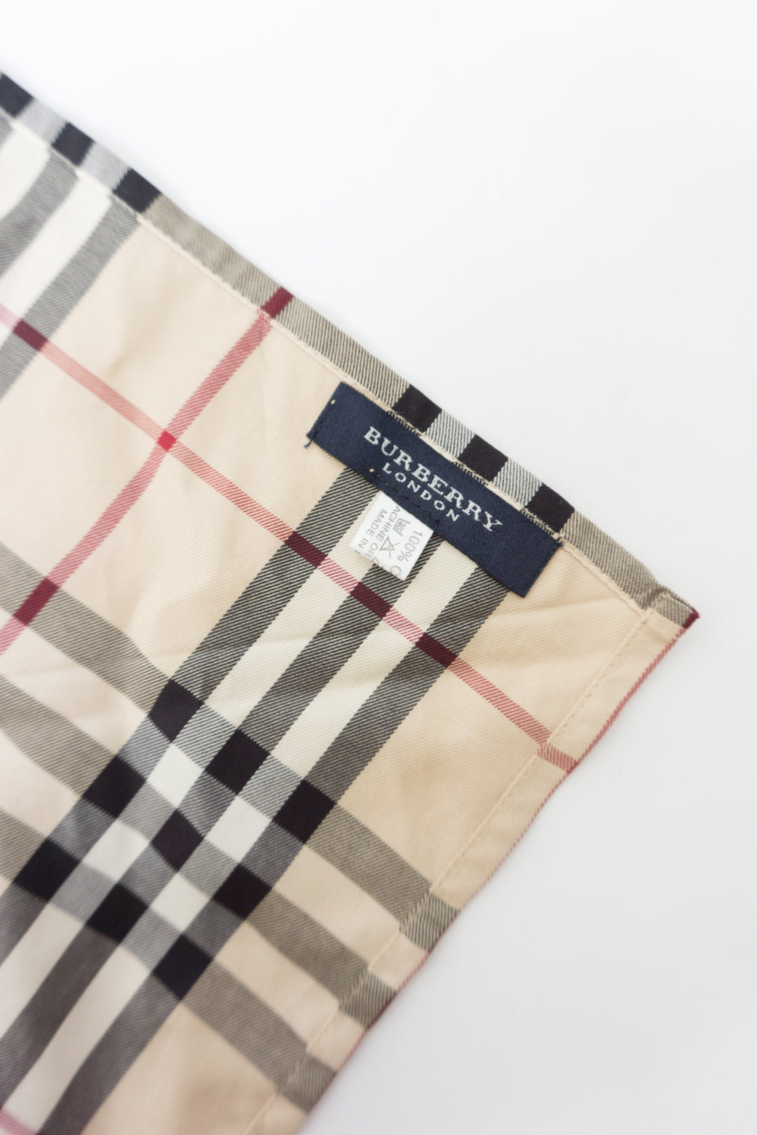 vintage Burberry Tuch Nova Check