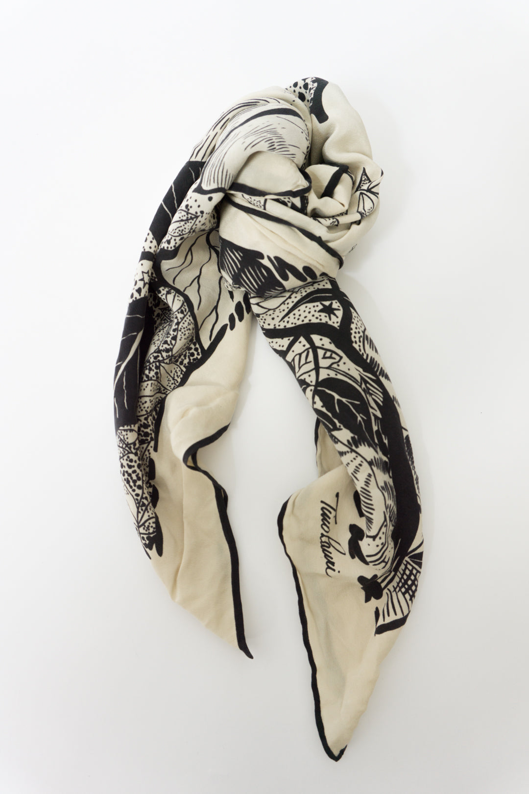 Scarf Silk Leopard