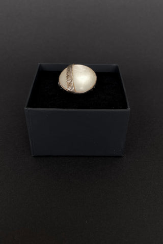 Ring 925 silver agate