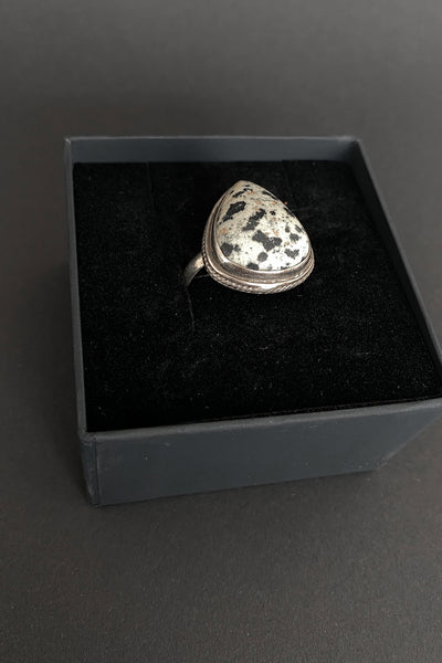 Ring 925 Silber Dalmatiner