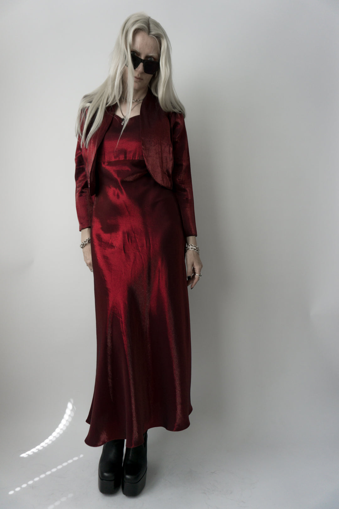 –Personal Archive– Gothic Jacke Shiny Rot