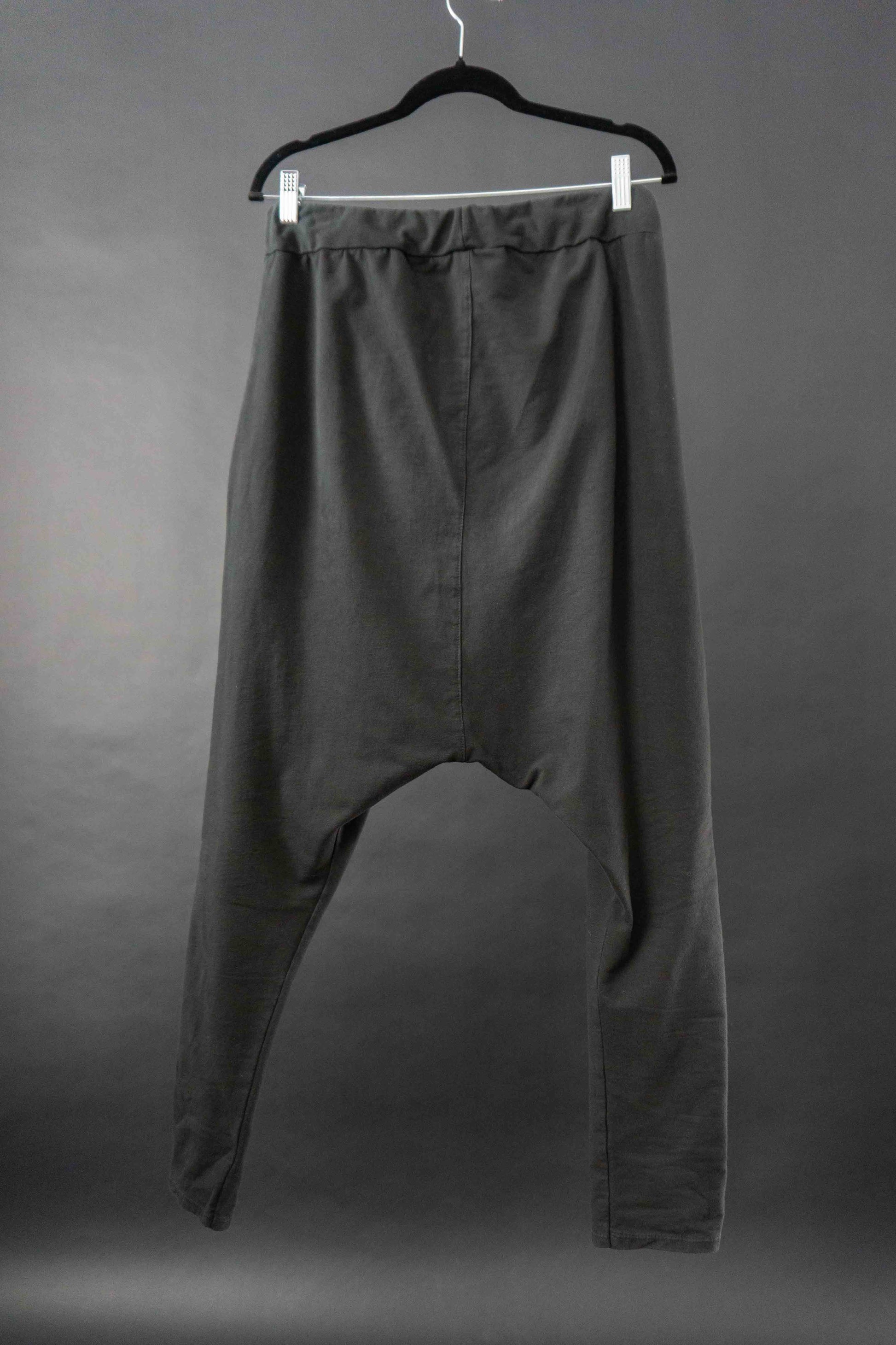 Hose, drop crotch, Schwarz, S–M theplaincircle vintage
