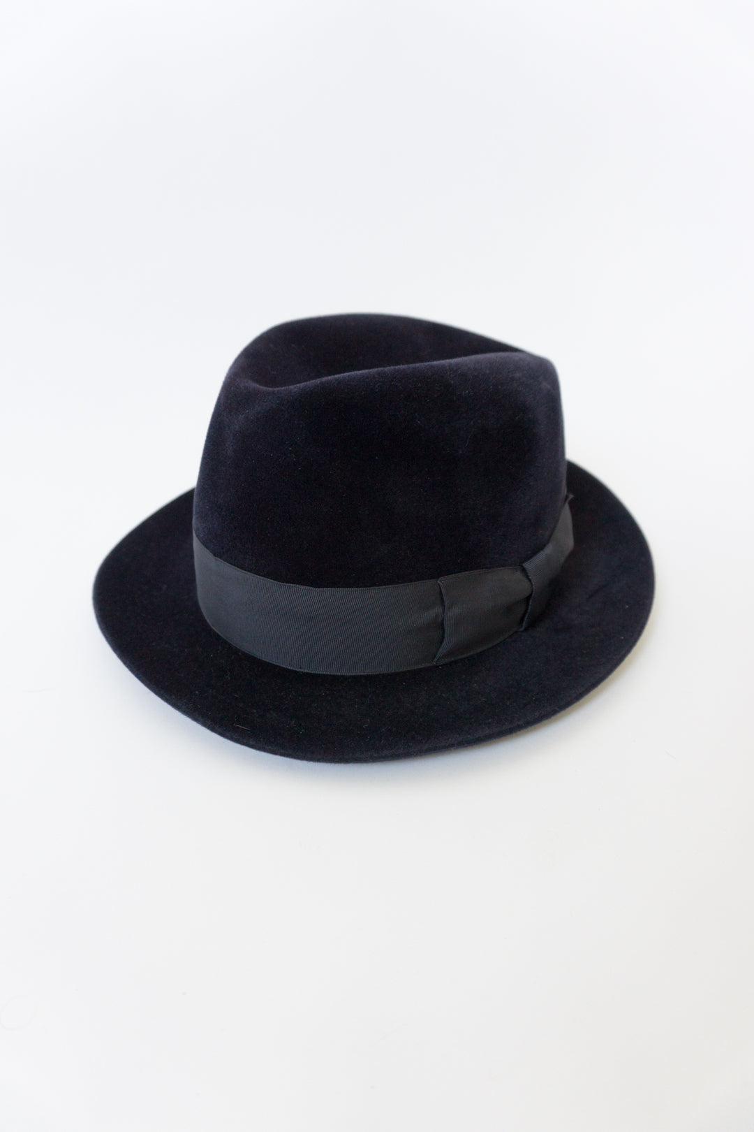 Borsalino Hut Midnight Samt