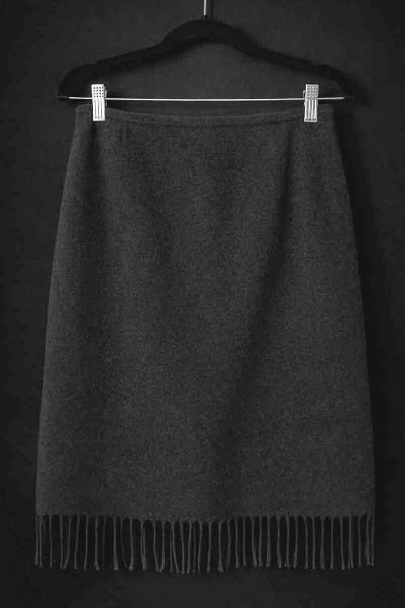 Rock Wolle Fransen, XS–S theplaincircle vintage