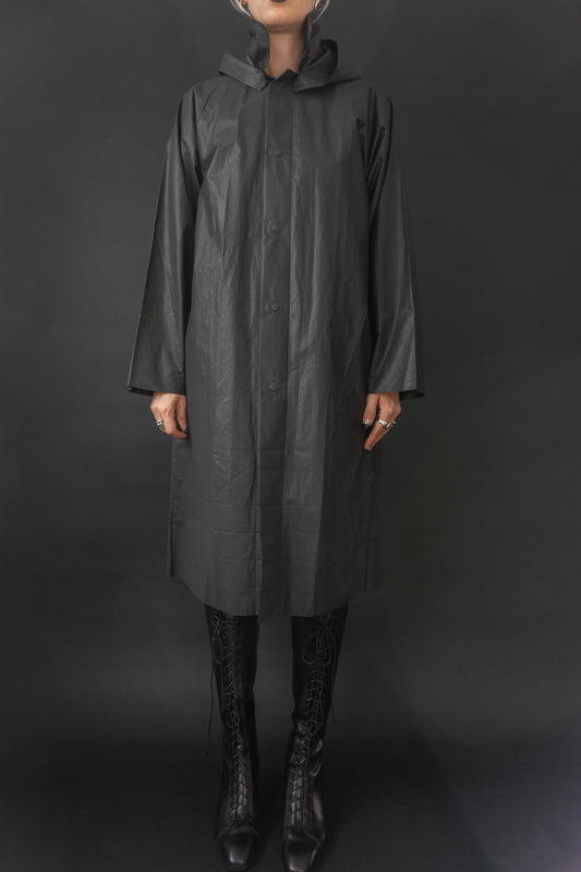 Raincoat Minimalist Black