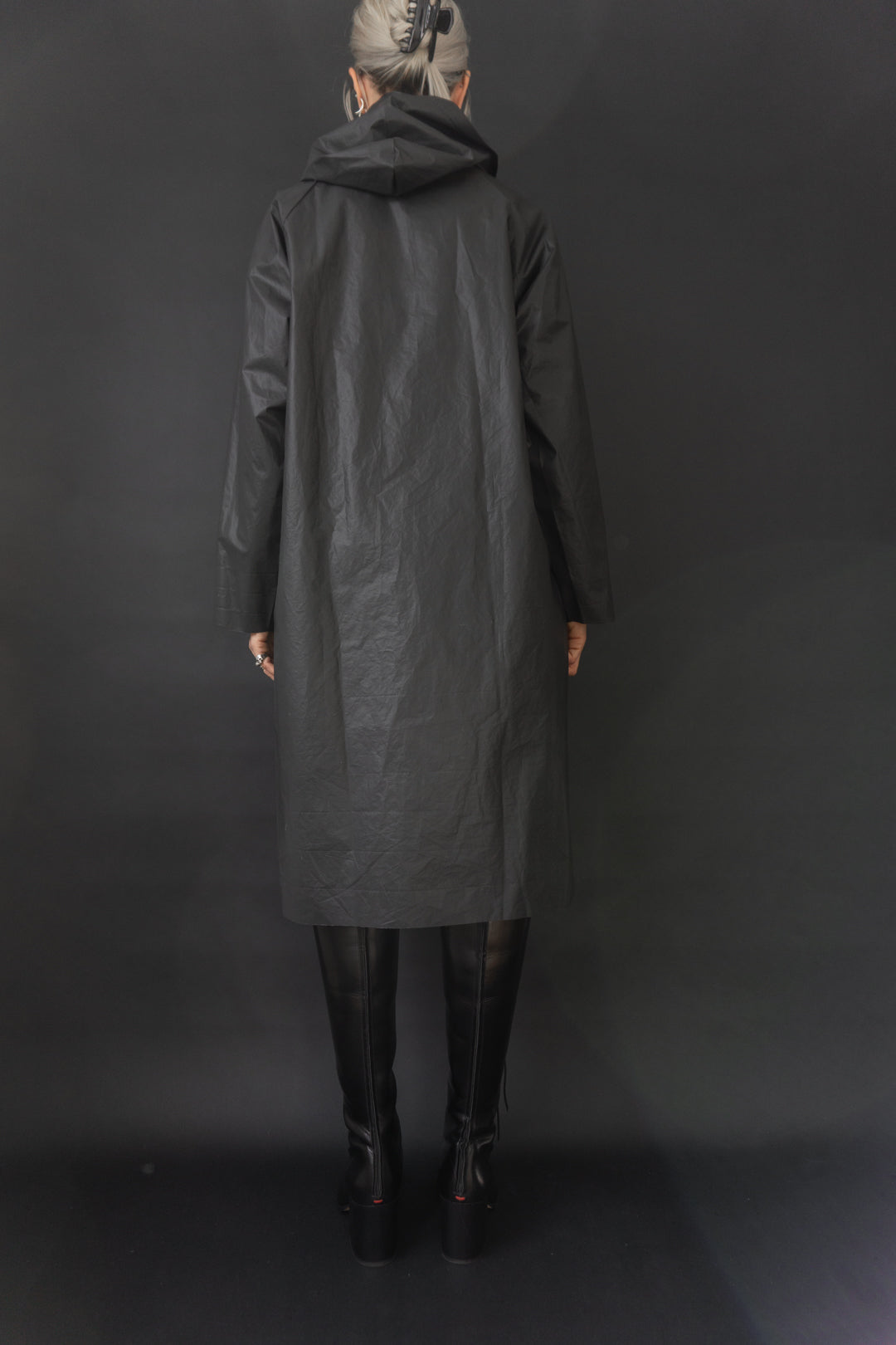 Raincoat Minimalist Black