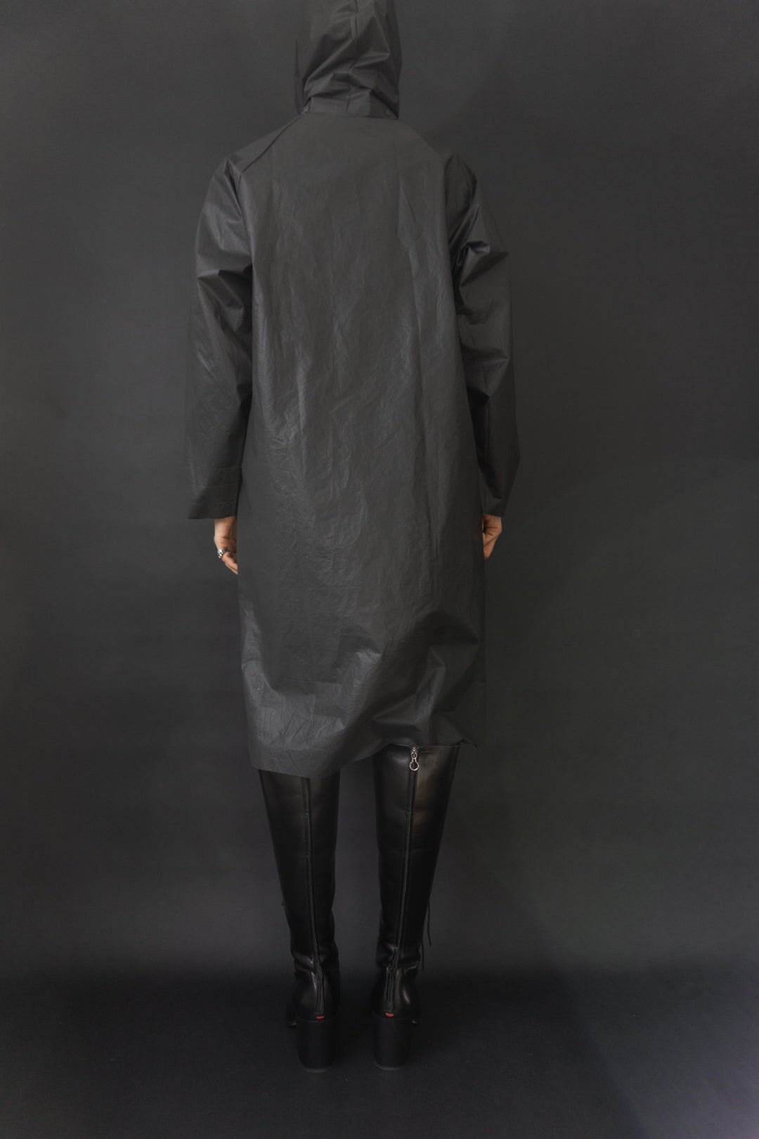 Raincoat Minimalist Black