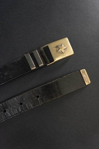 Belt leather star