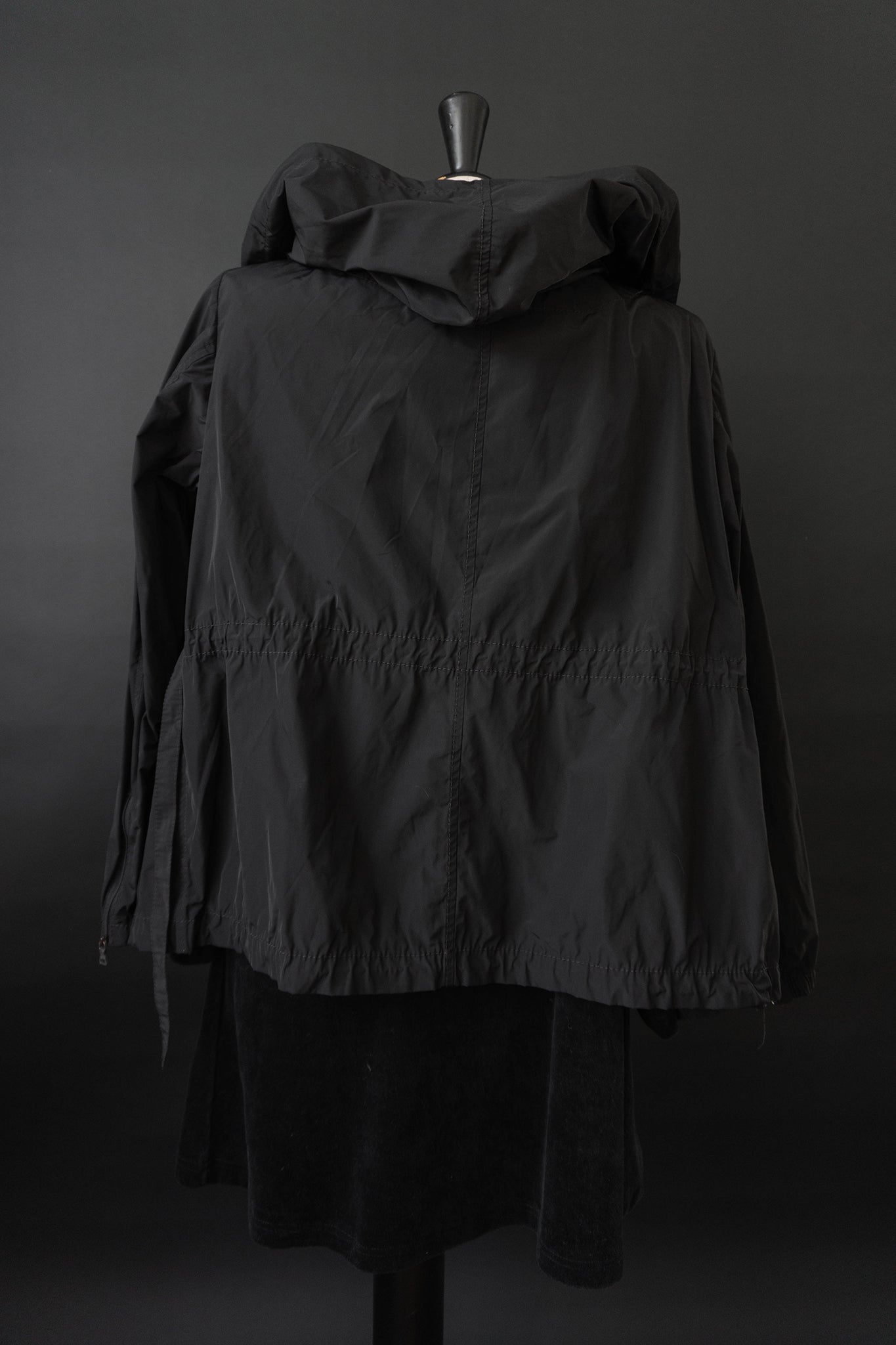Marc Aurel rain jacket black