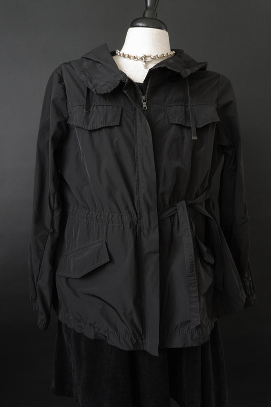 Marc Aurel rain jacket black