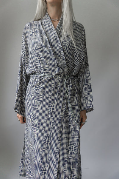 70s Kimono Seide Psychodelic