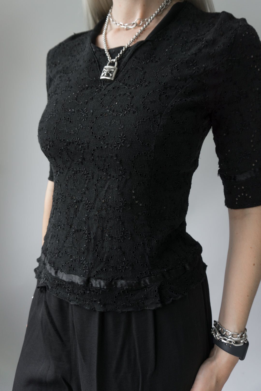 Lace shirt antique