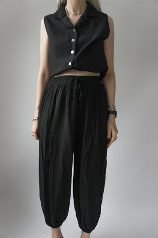 –Personal Archive– Linen balloon trousers