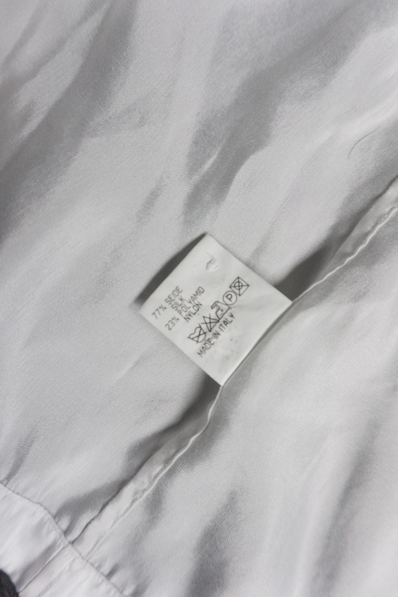 Vintage Jil Sander Bluse, Weiß, Seide, S–M theplaincircle vintage