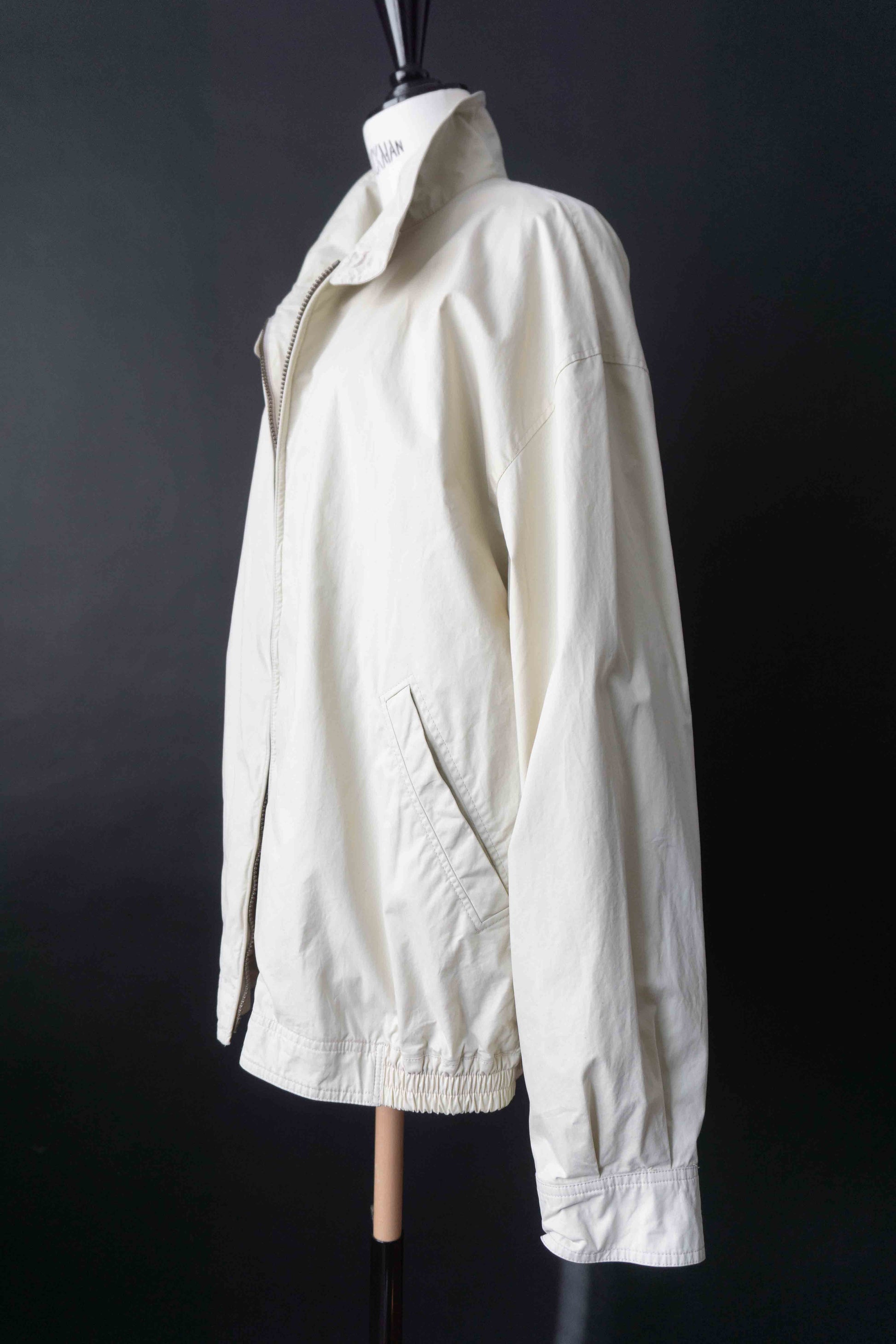 Beiger Burberry Vintage-Blouson mit Nova-Check-Futter