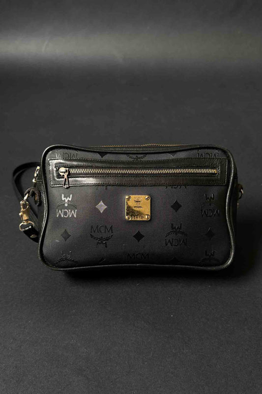 MCM Vintage Umhängetasche Schwarz