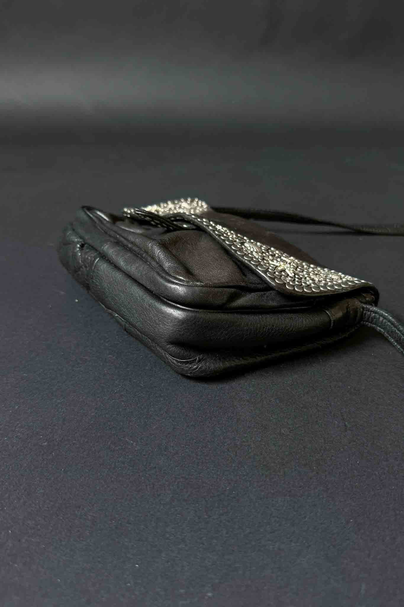 Kolster Vintage Bag Leder mit Nieten