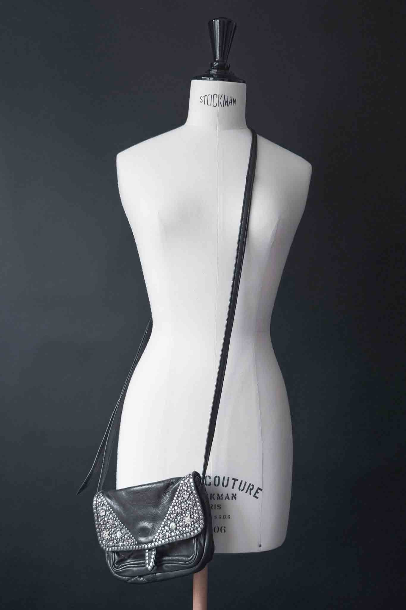 Kolster Vintage Bag Leder mit Nieten