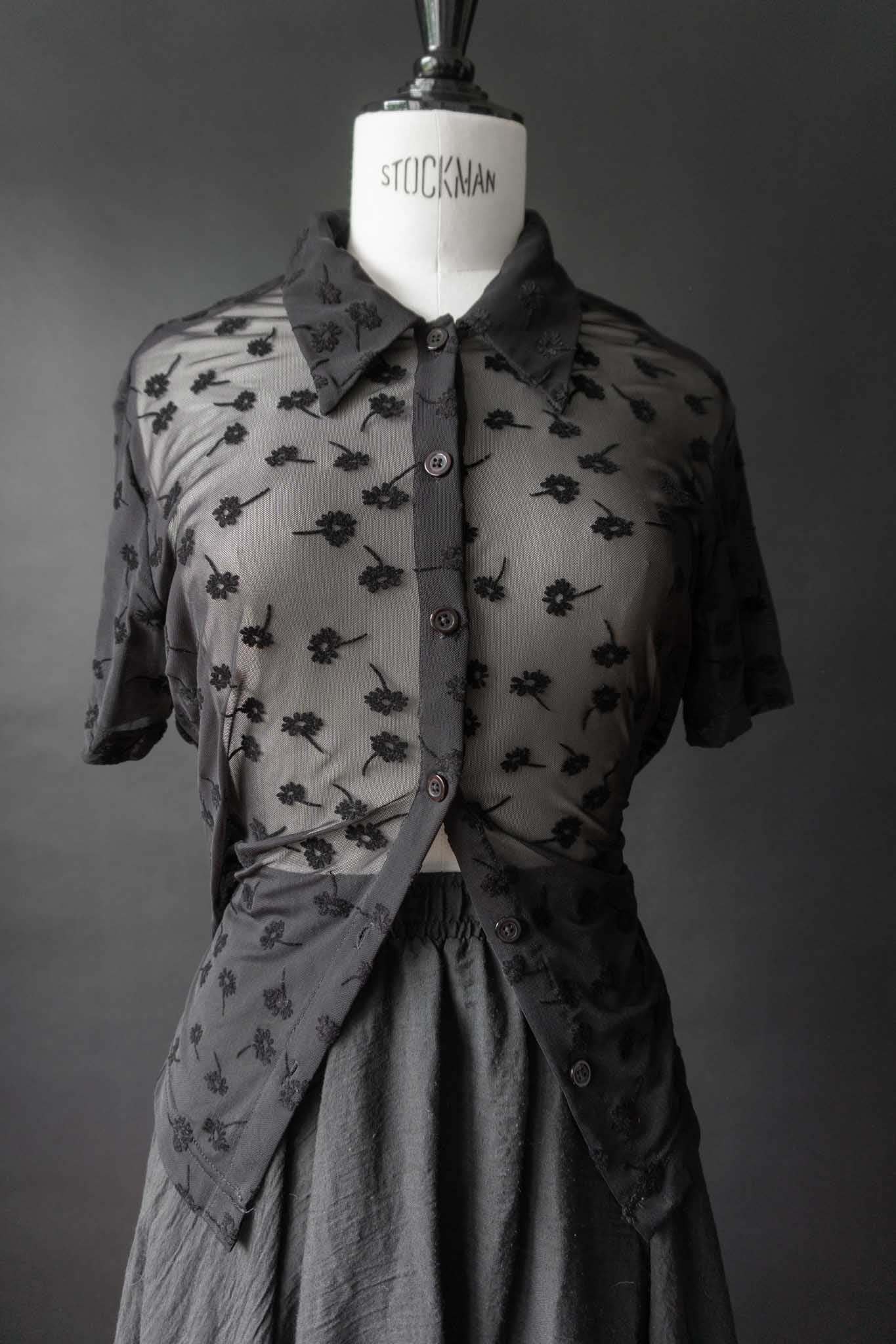 Vintage Tellerrock, Viskose, S–L