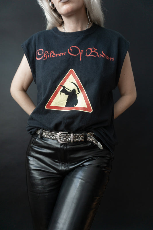 Schwarzes vintage Bandshirt Children of Bodom