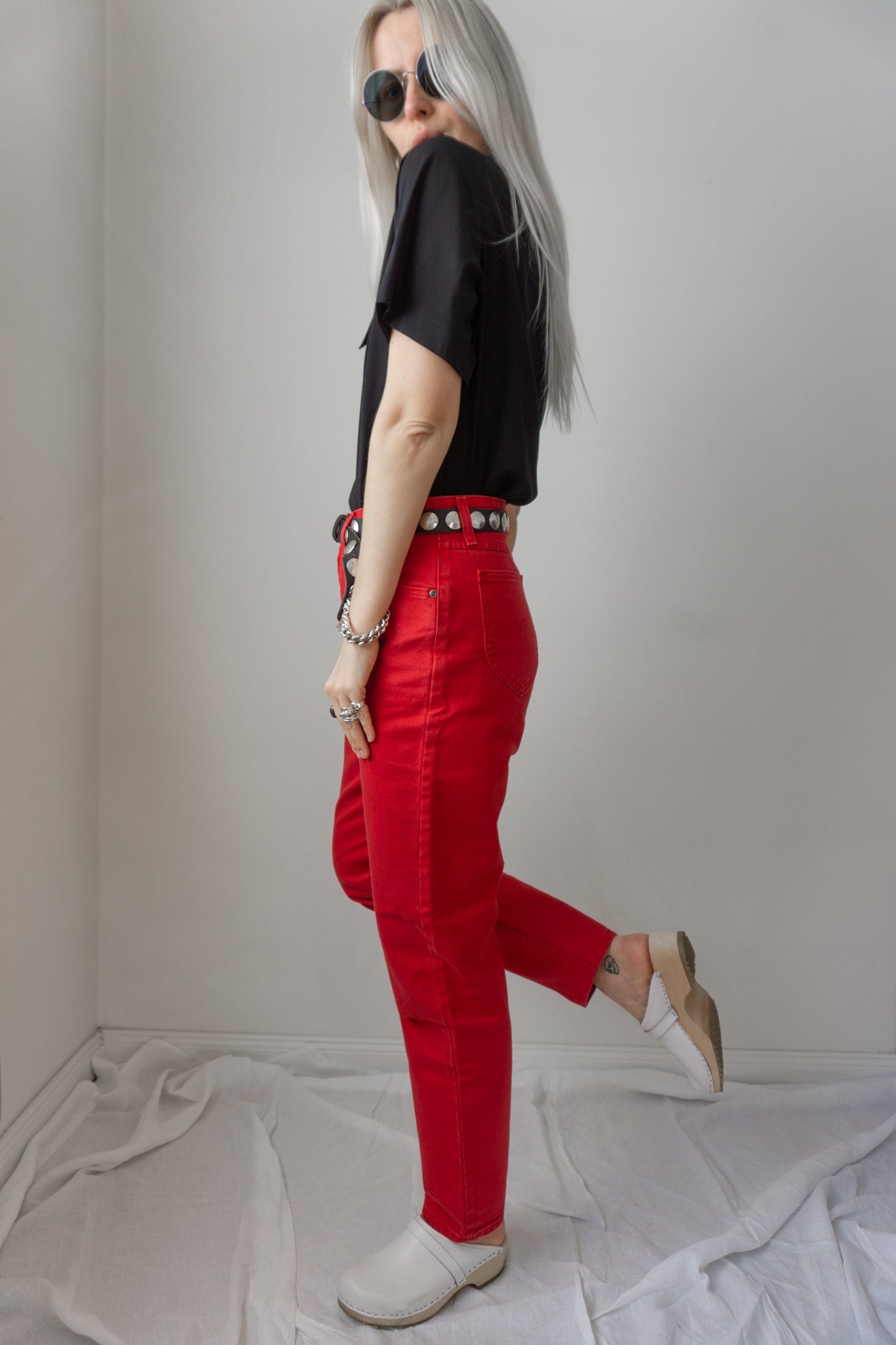 Lee Jeans 80s Red