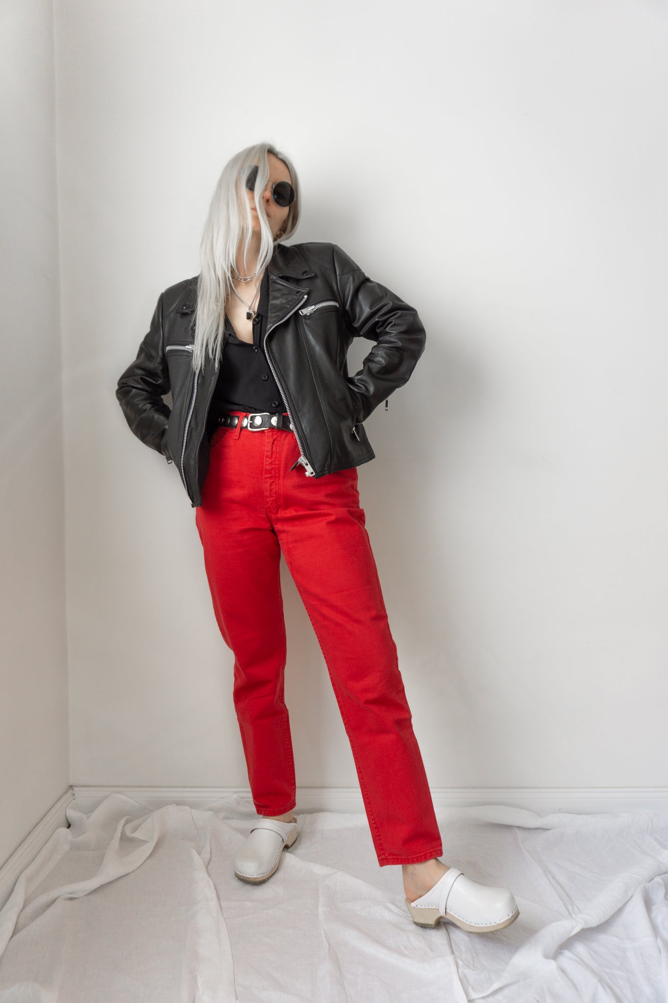 Lee Jeans 80s Rot