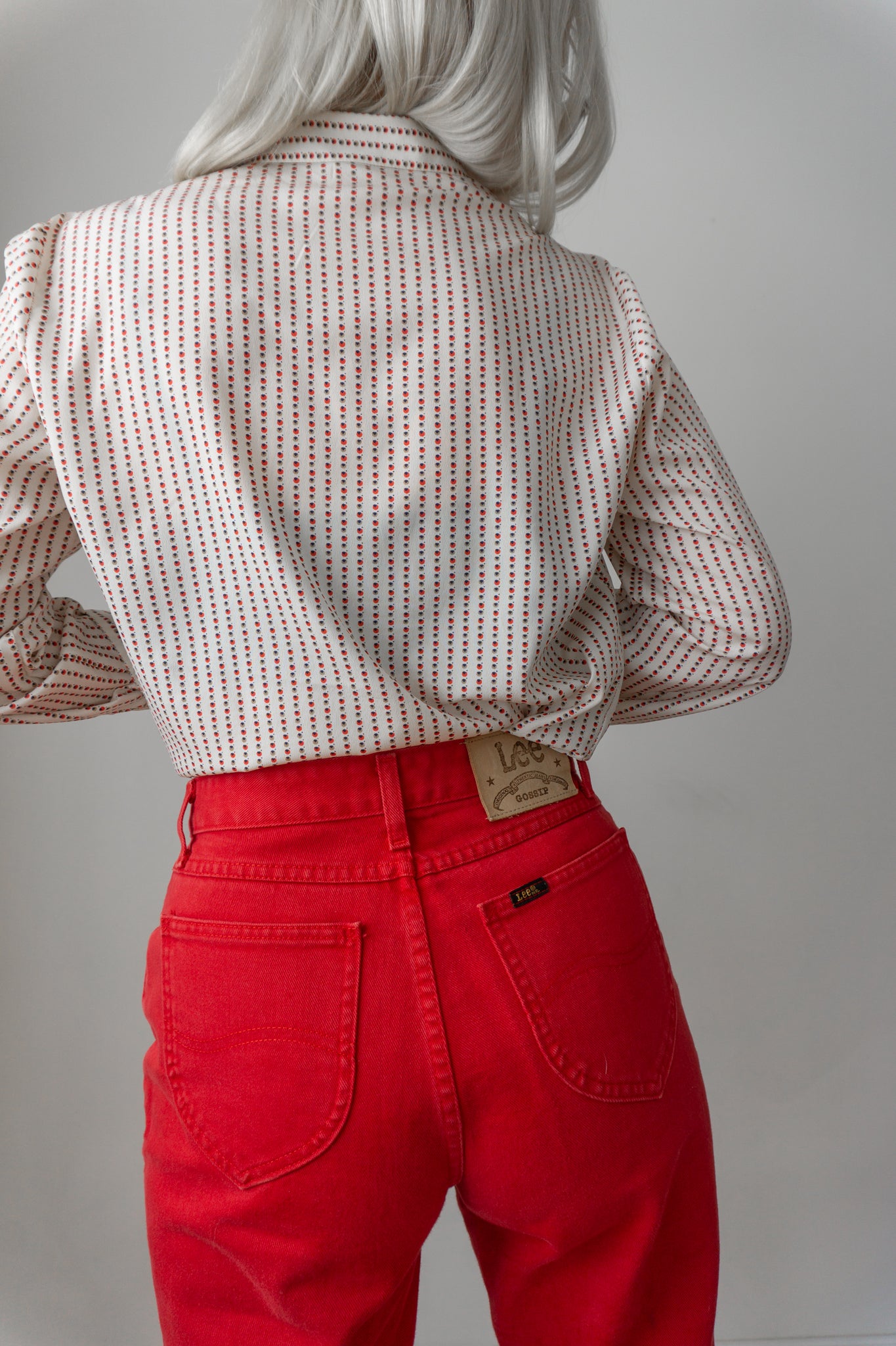 Lee Jeans 80s Red