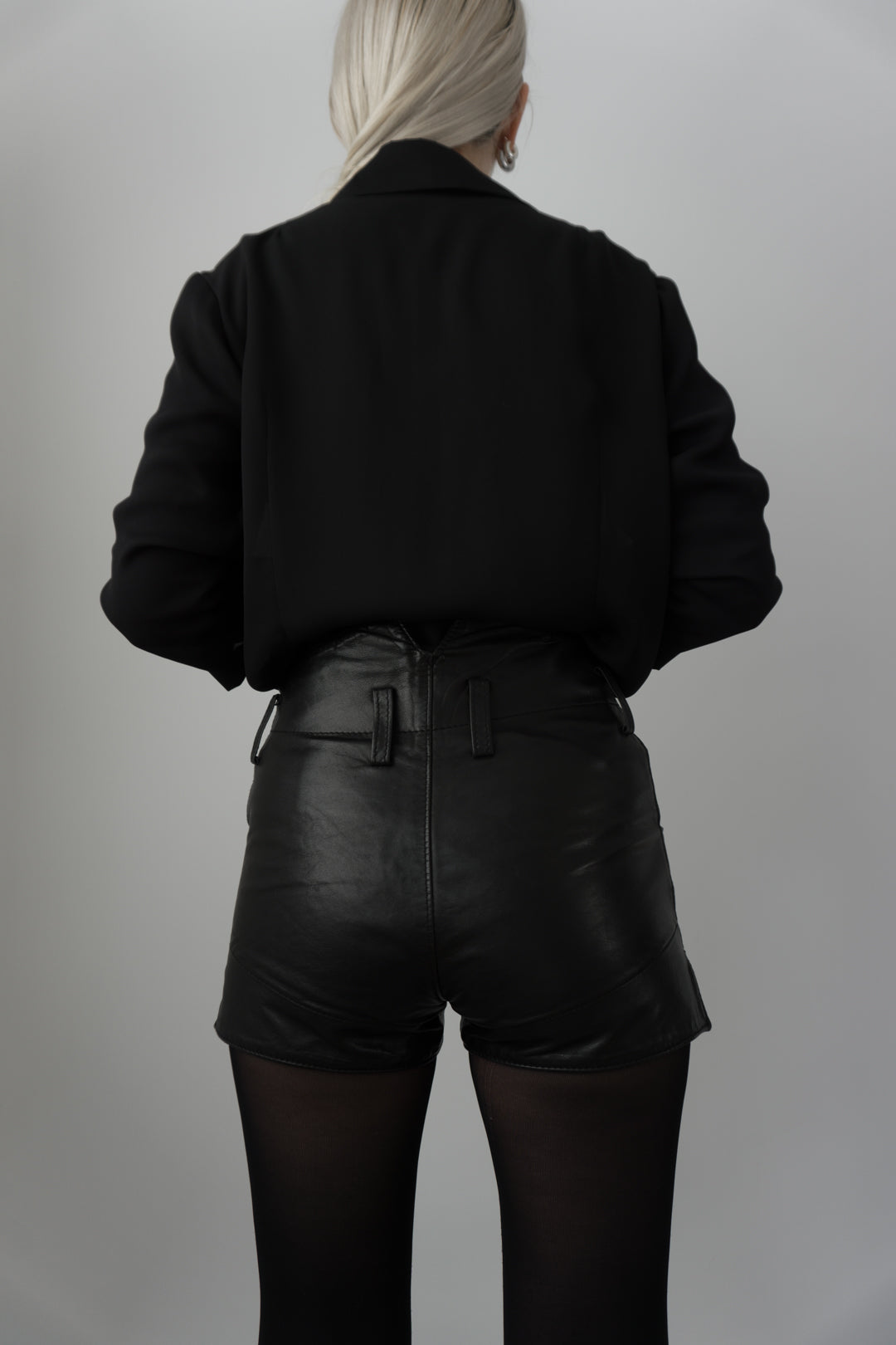 Leather shorts, Pyrate Style, 36