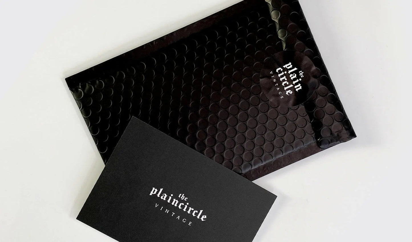 Gutschein Verpackung und Versand - theplaincircle vintage