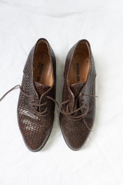 Schuhe, Braun, 40,5