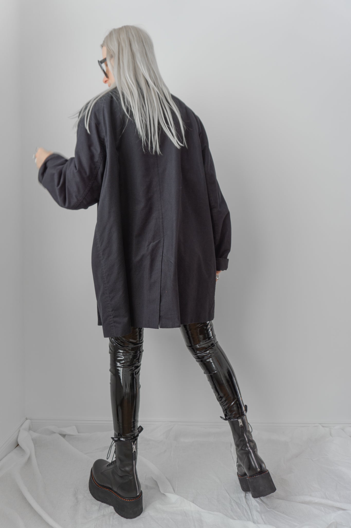 Coat, oversized, M–XL